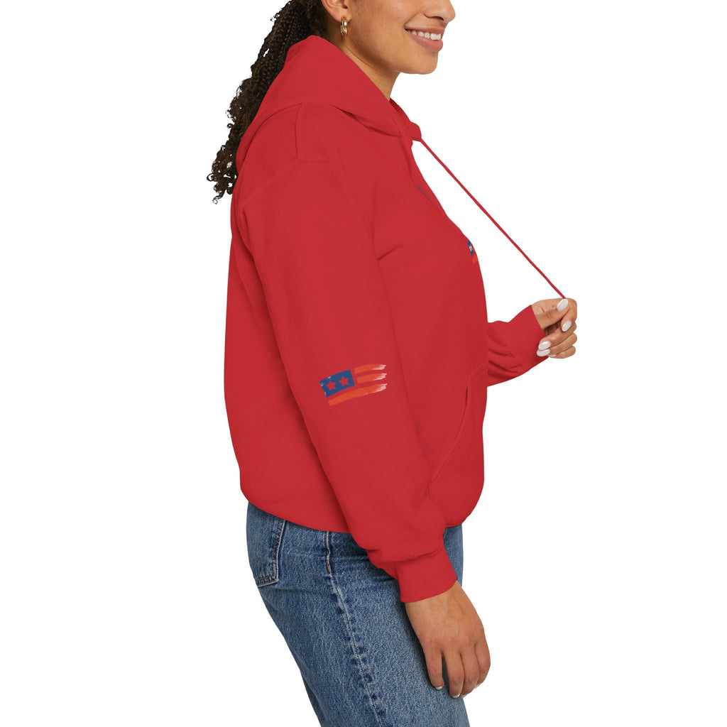 Hope Apparel Patriotic Hoodie — "For Every Kind of American" Flag Design
