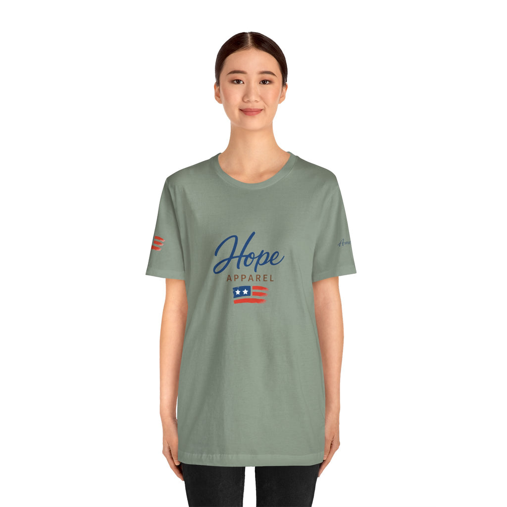 Hope Apparel Front Only Logo - Jersey Short Sleeve Tee