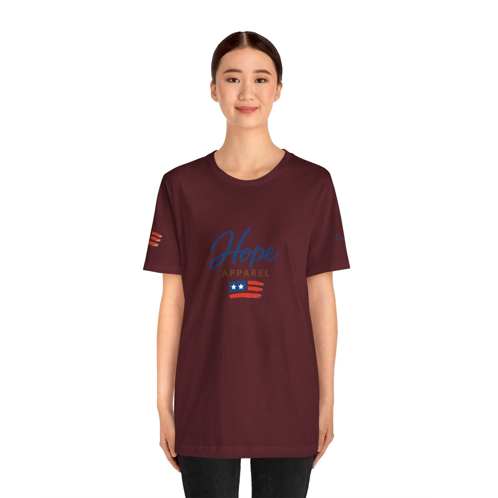 Hope Apparel Front Only Logo - Jersey Short Sleeve Tee