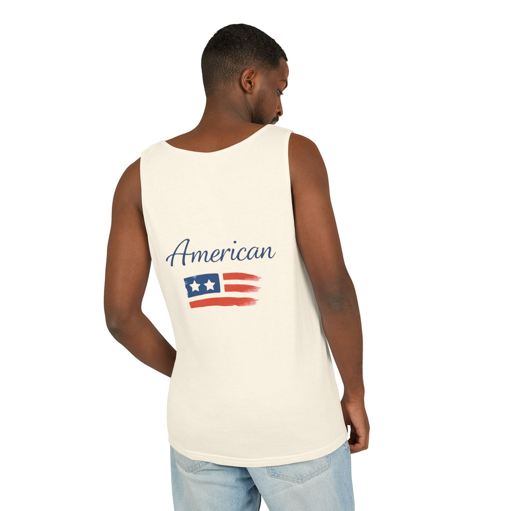 American Flag Brushstroke Tank Top | Hope Patriotic