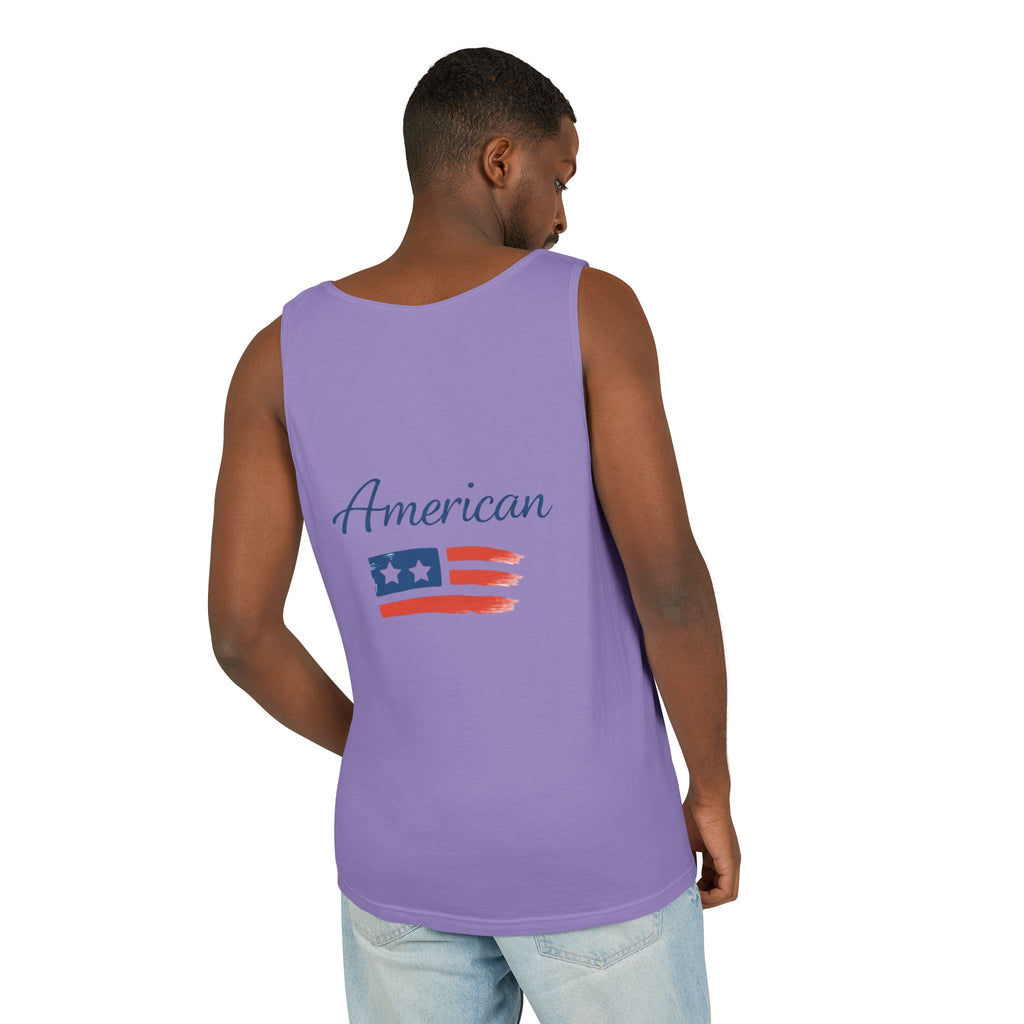 American Flag Brushstroke Tank Top | Hope Patriotic