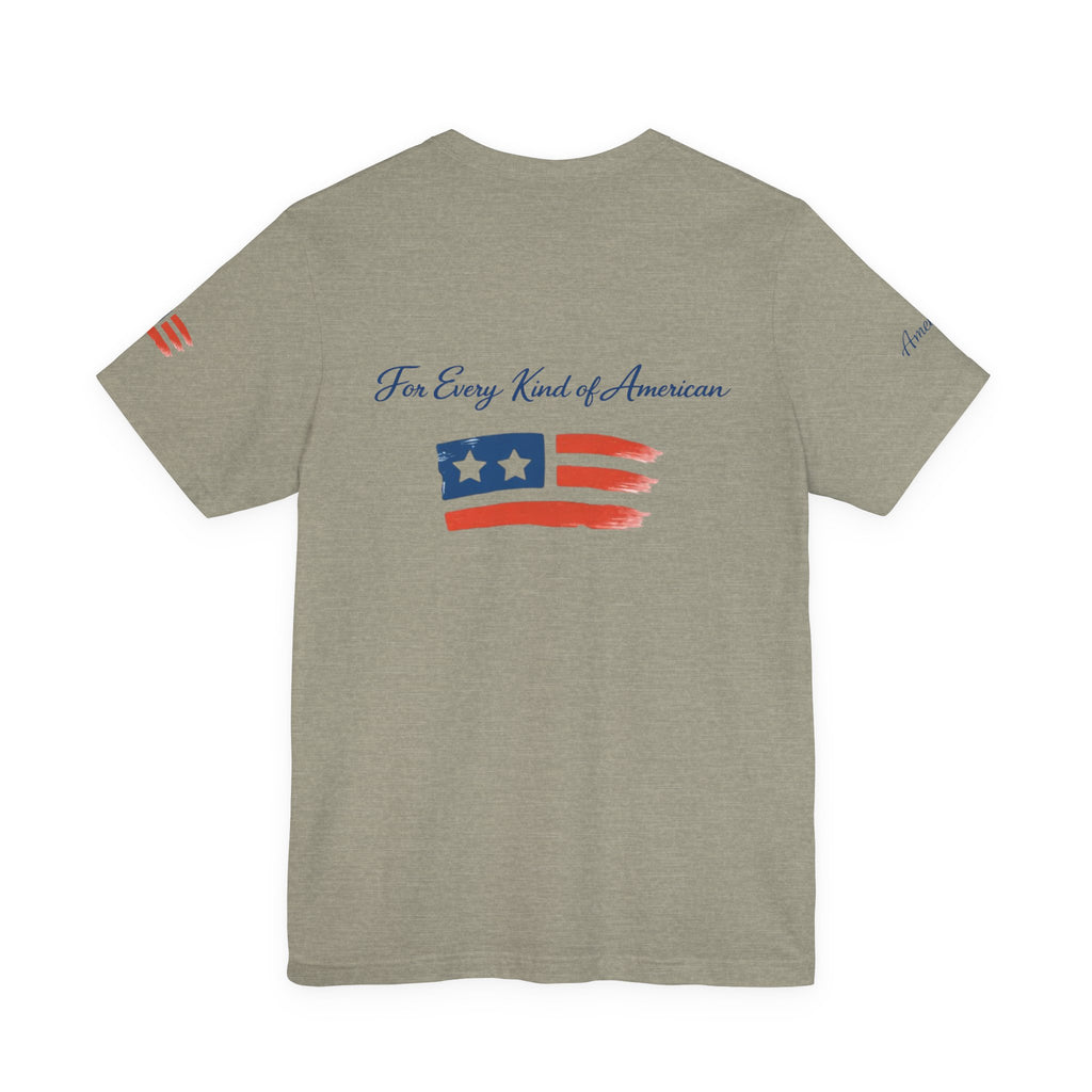 Hope Script Flag tee | American flag brushstroke design