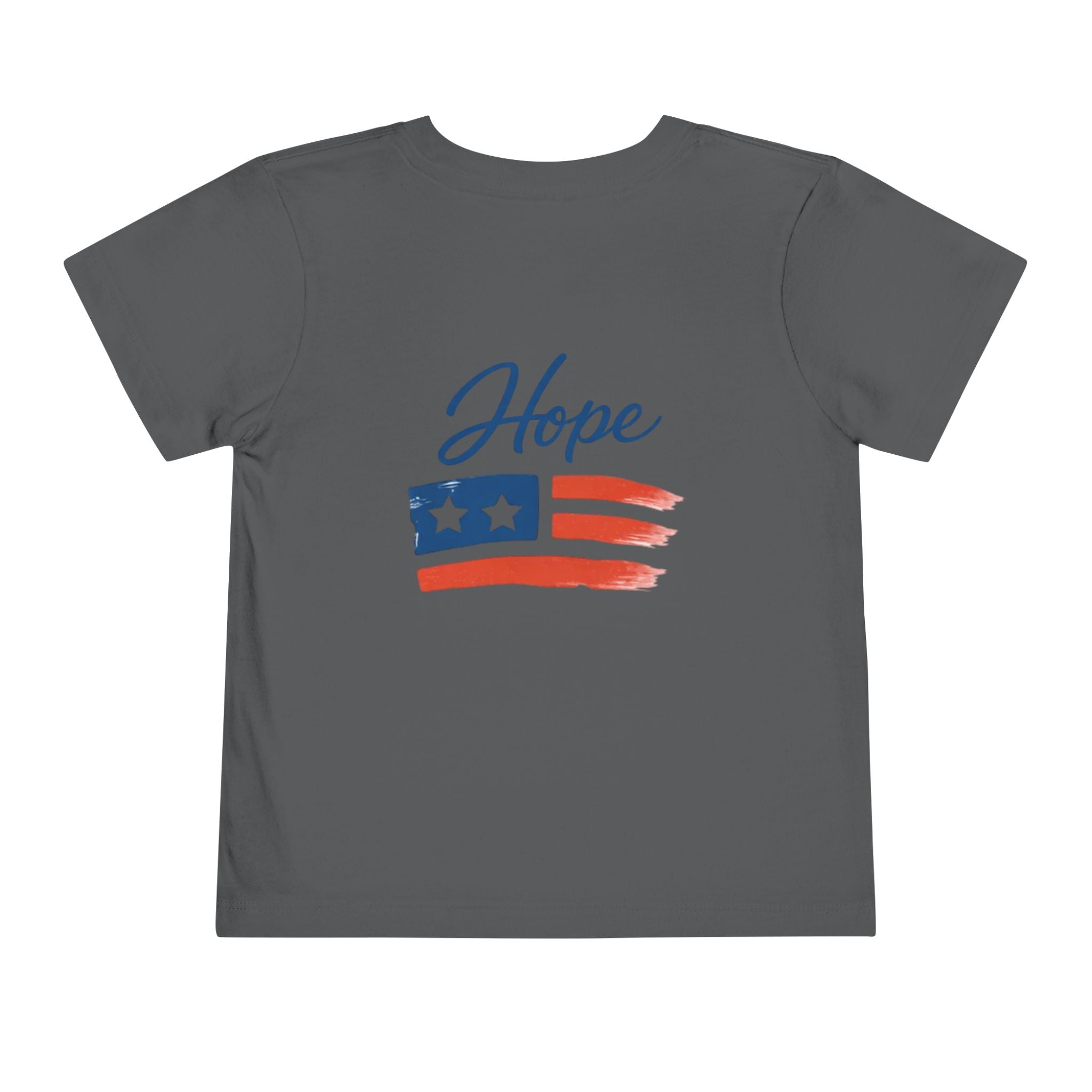 Hope Apparel Flag Graphic Toddler Tee | Patriotic Stars Stripes