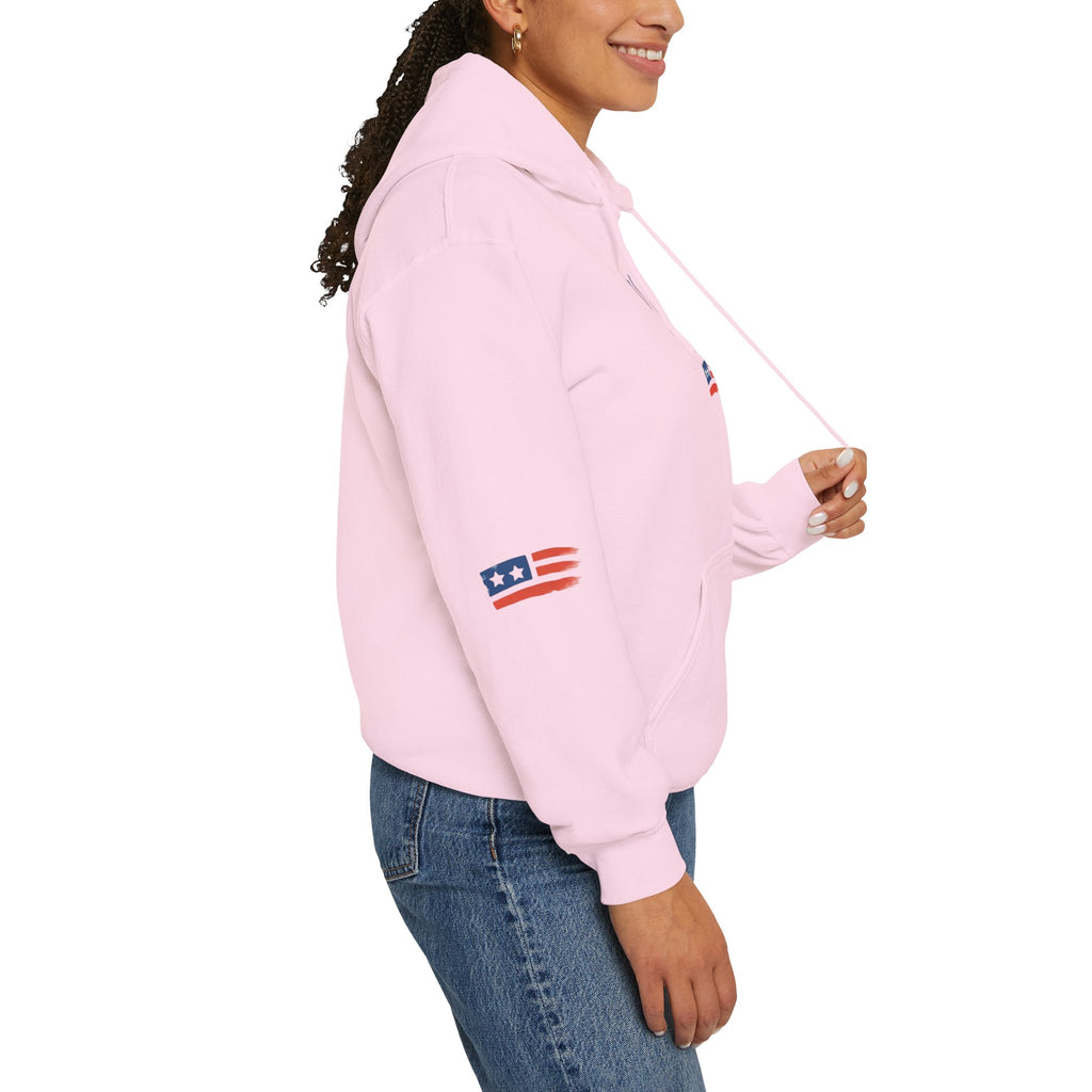Hope Apparel Patriotic Hoodie — "For Every Kind of American" Flag Design