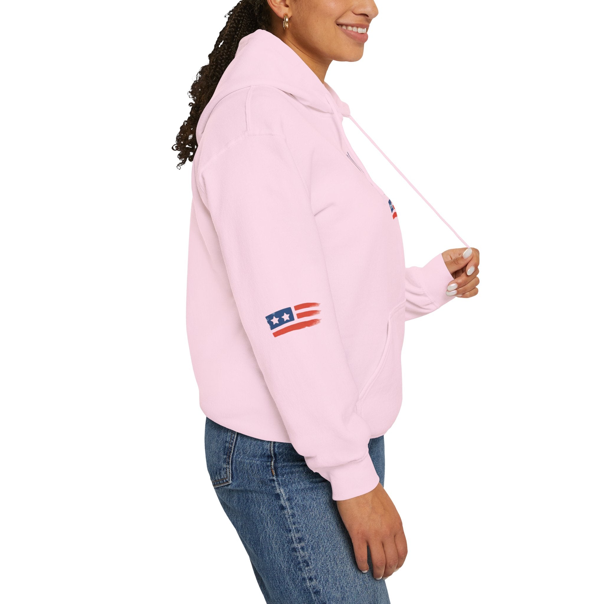 Hope Apparel Patriotic Hoodie — "For Every Kind of American" Flag Design