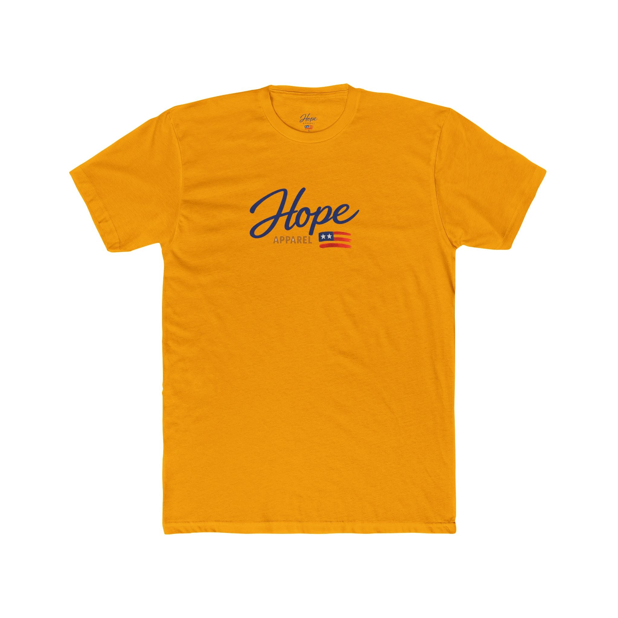 Hope Script with Flag graphic T-Shirt | Patriotic Americana Tee