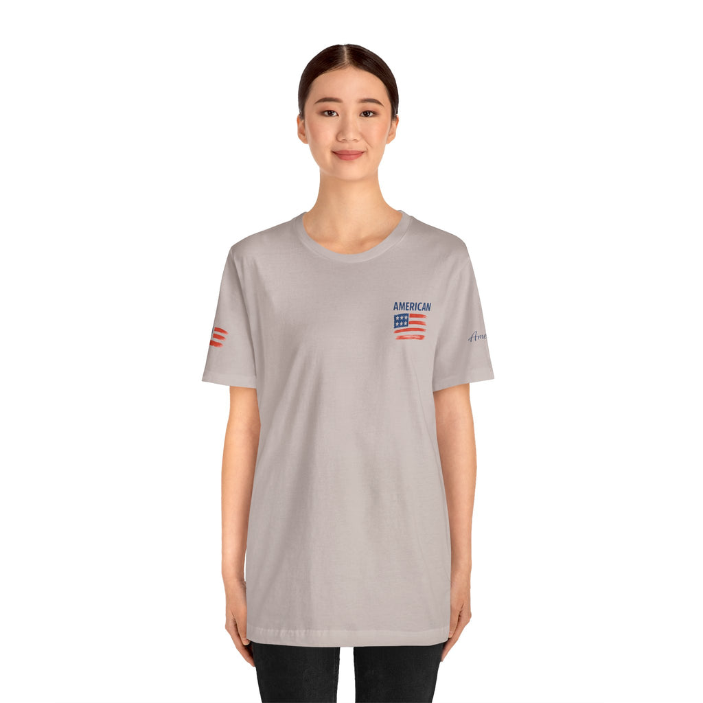 Hope Apparel American Patriotic Tee - Unisex Jersey Short Sleeve Tee