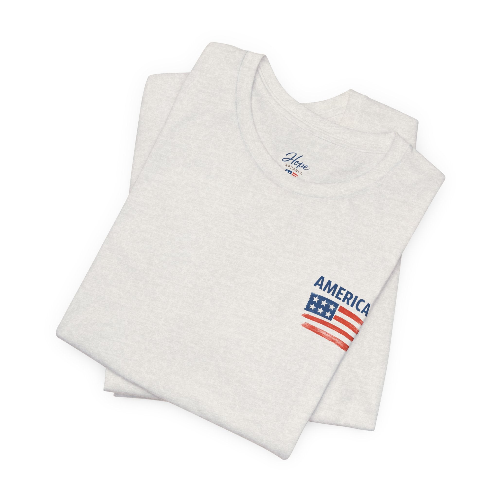 Hope Apparel American Patriotic Tee - Unisex Jersey Short Sleeve Tee