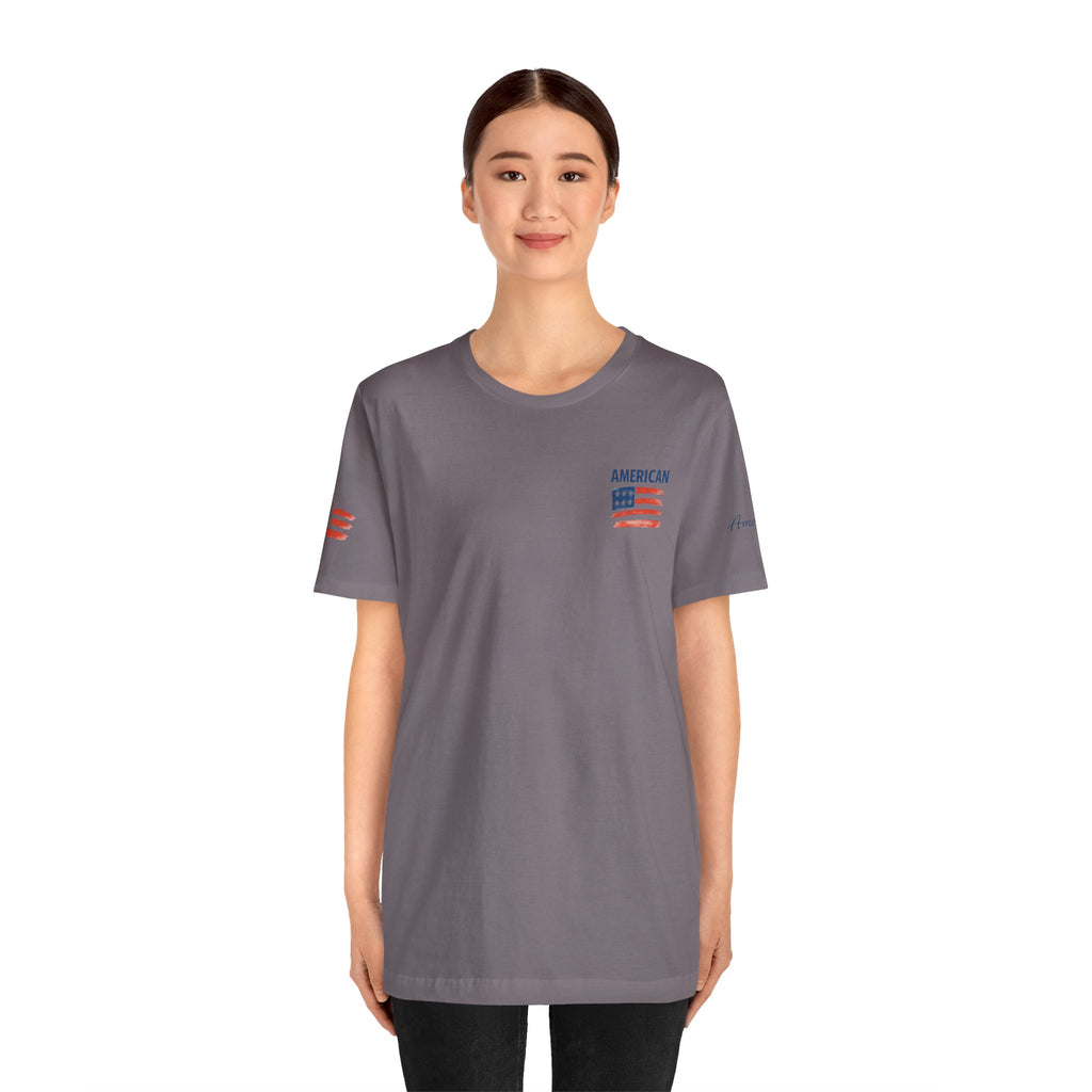 Hope Apparel American Patriotic Tee - Unisex Jersey Short Sleeve Tee