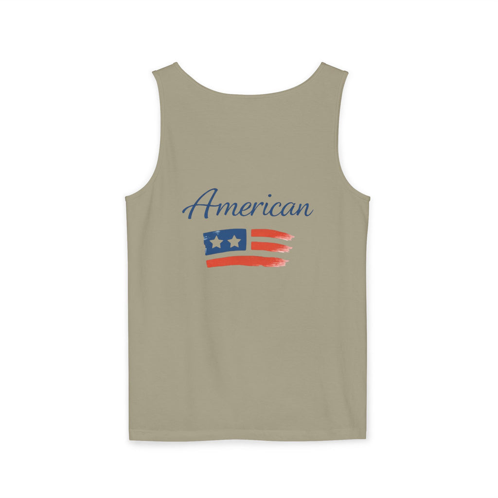 American Flag Brushstroke Tank Top | Hope Patriotic