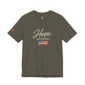 Hope Patriotic Flag Tee | Dark Colors, American Flag Design