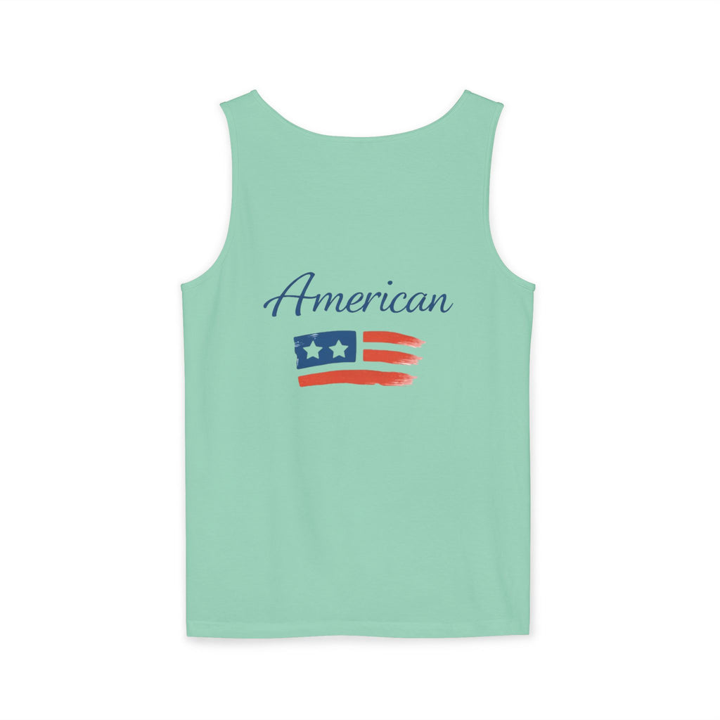 American Flag Brushstroke Tank Top | Hope Patriotic