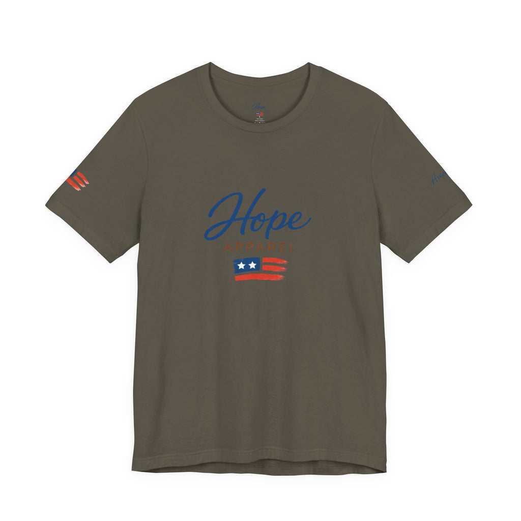 Hope Apparel Front Only Logo - Jersey Short Sleeve Tee