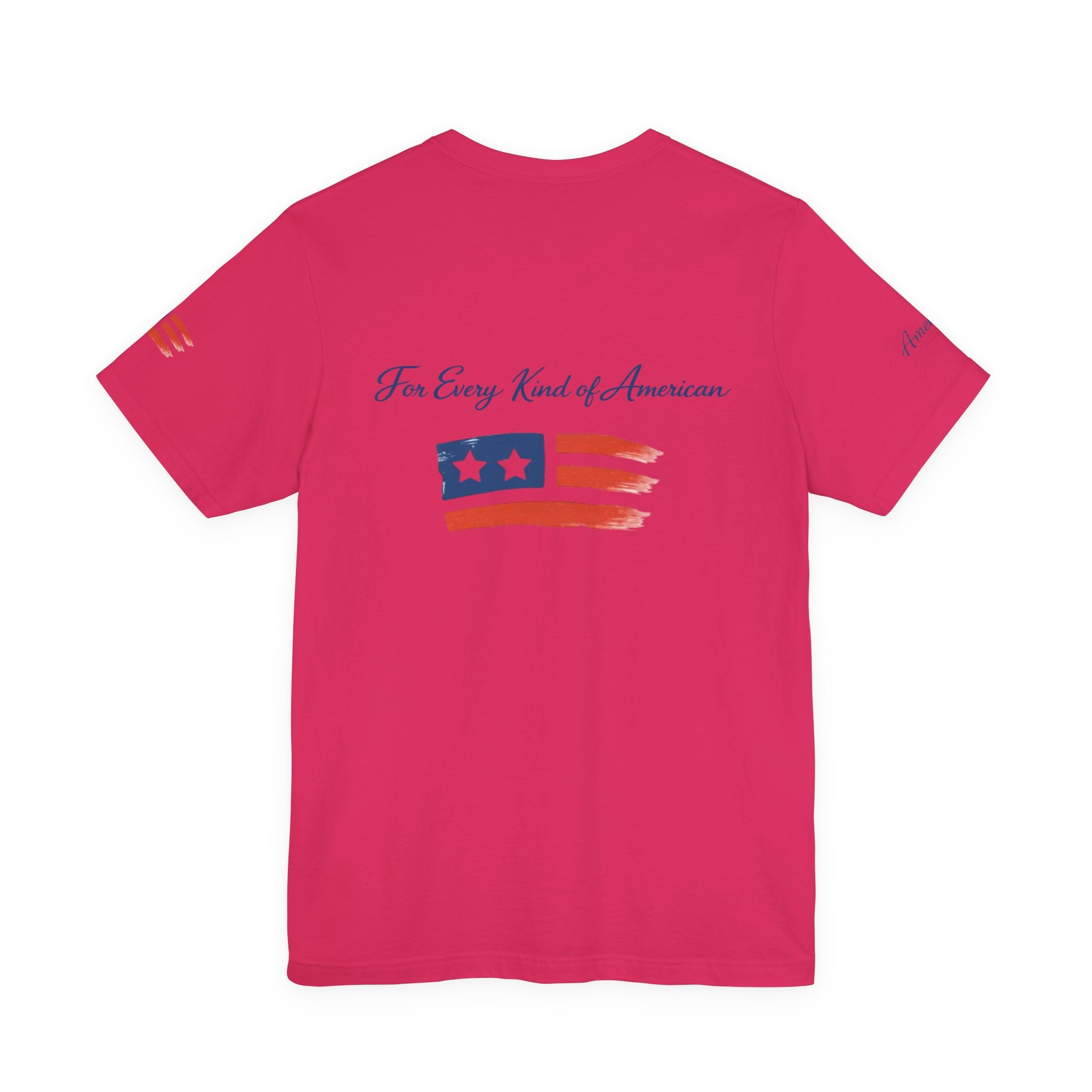 Hope Script Flag tee | American flag brushstroke design