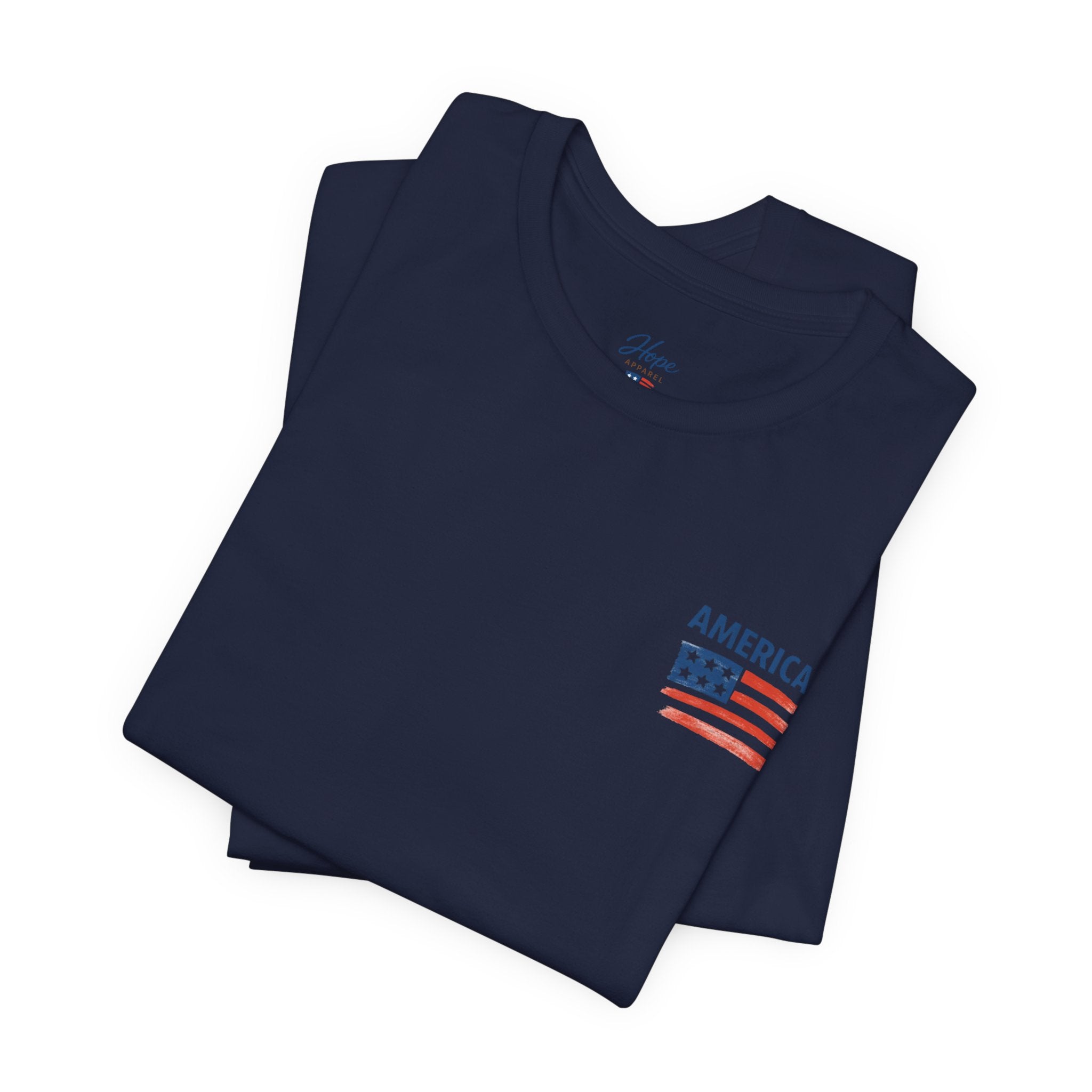 Hope Apparel American Patriotic Tee - Unisex Jersey Short Sleeve Tee