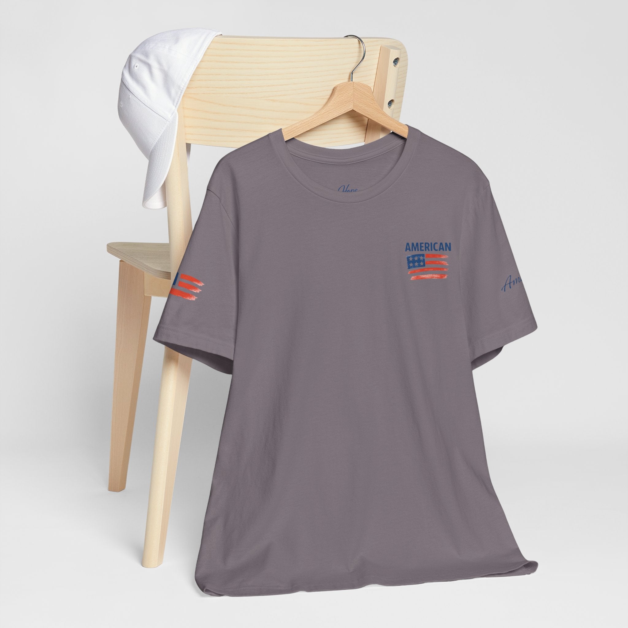 Hope Apparel American Patriotic Tee - Unisex Jersey Short Sleeve Tee