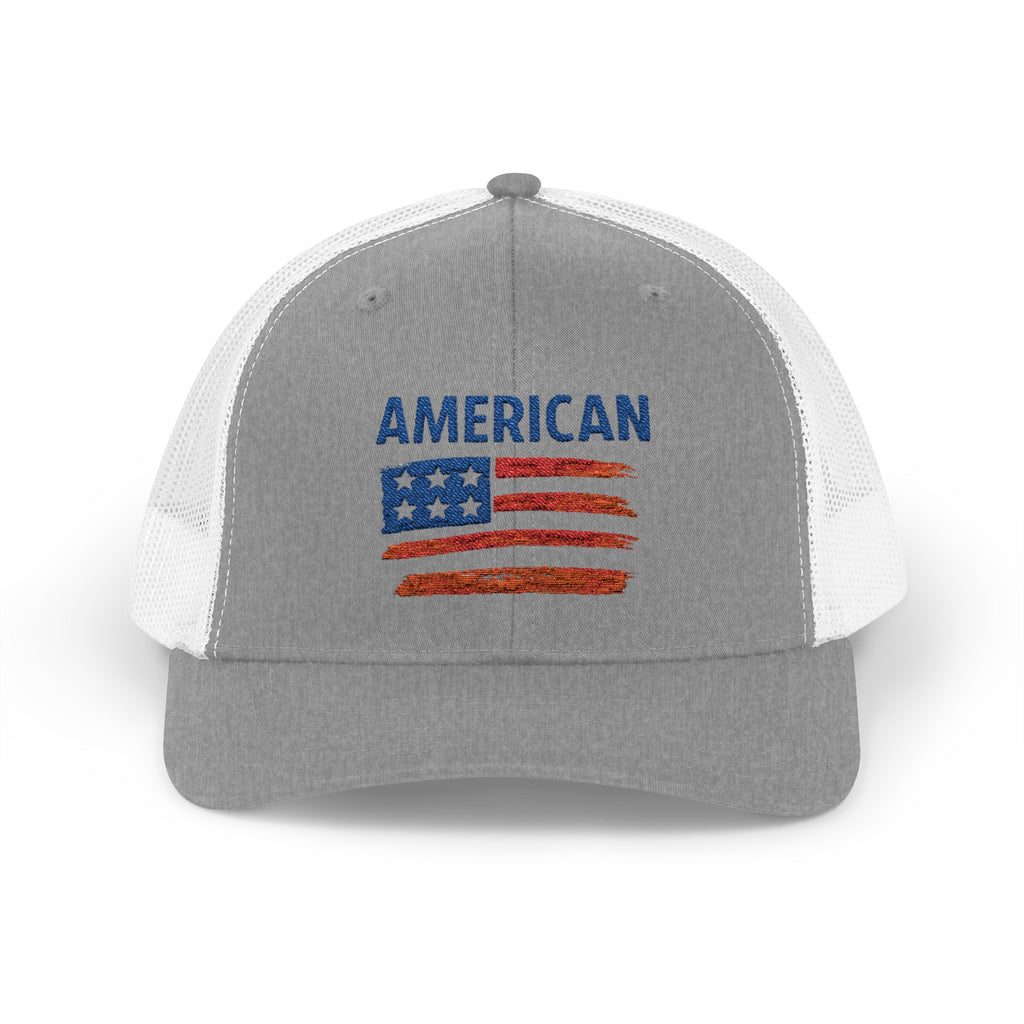 American Flag Distressed Sparkle trucker cap | Snapback