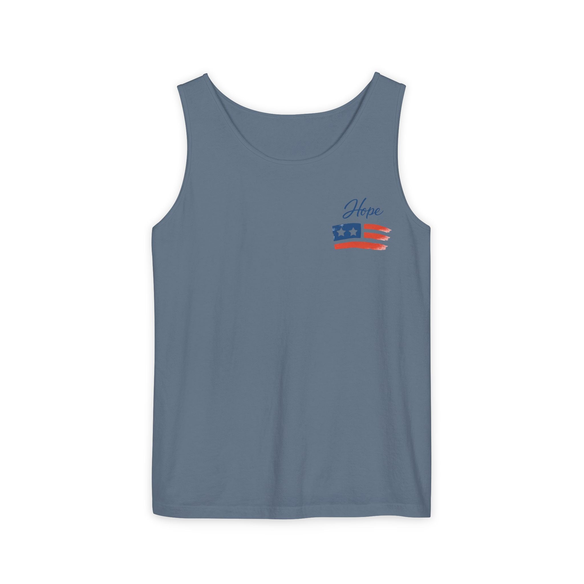 American Flag Brushstroke Tank Top | Hope Patriotic