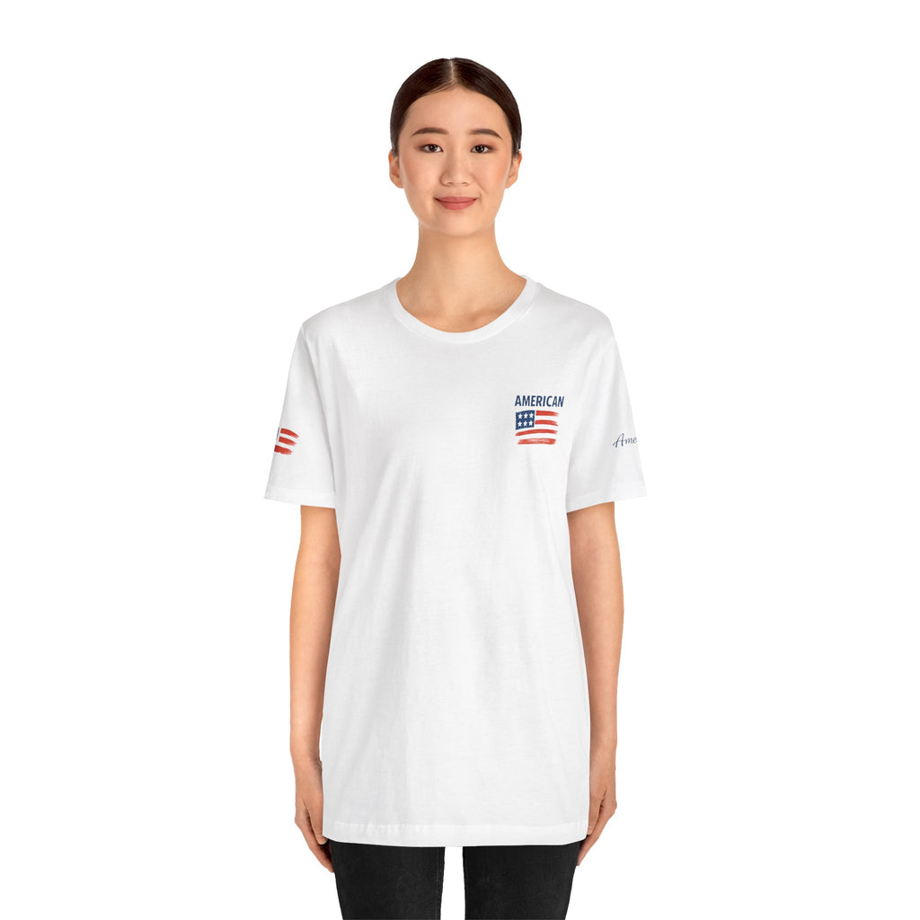 Hope Apparel American Patriotic Tee - Unisex Jersey Short Sleeve Tee
