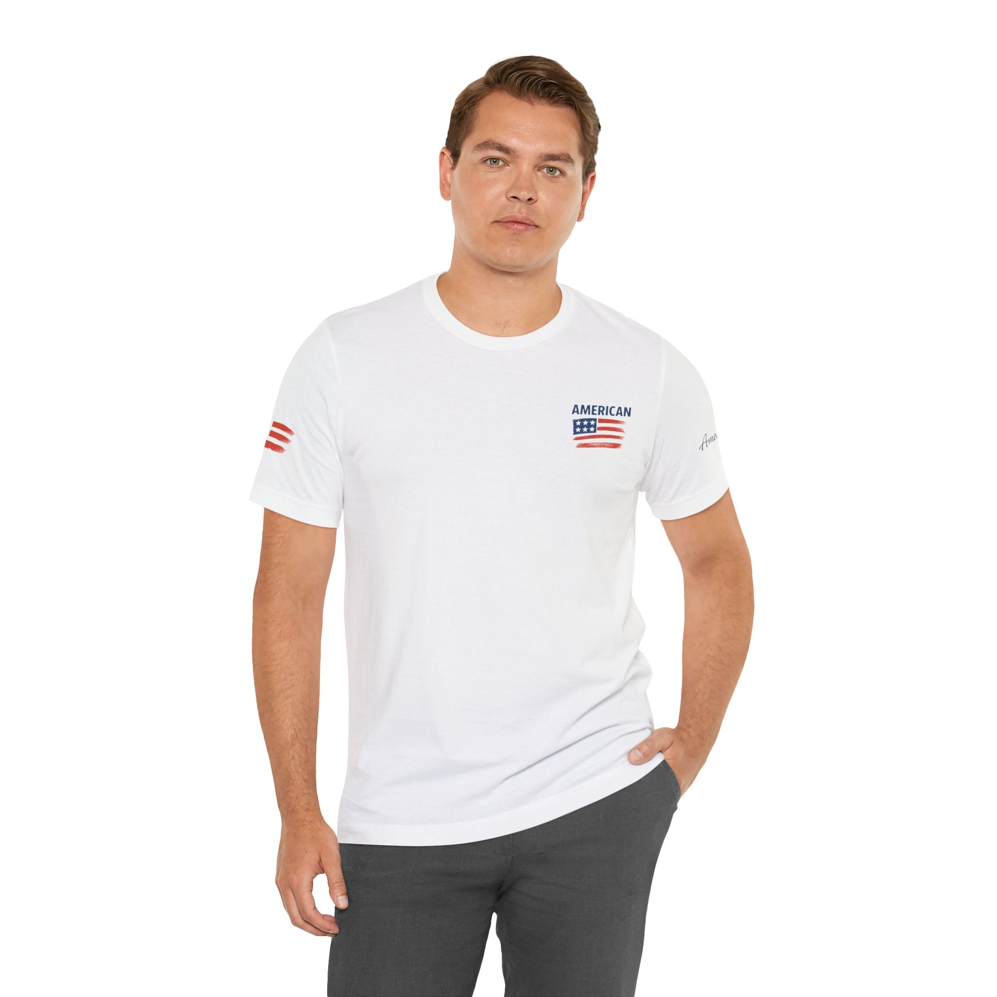 Hope Apparel American Patriotic Tee - Unisex Jersey Short Sleeve Tee