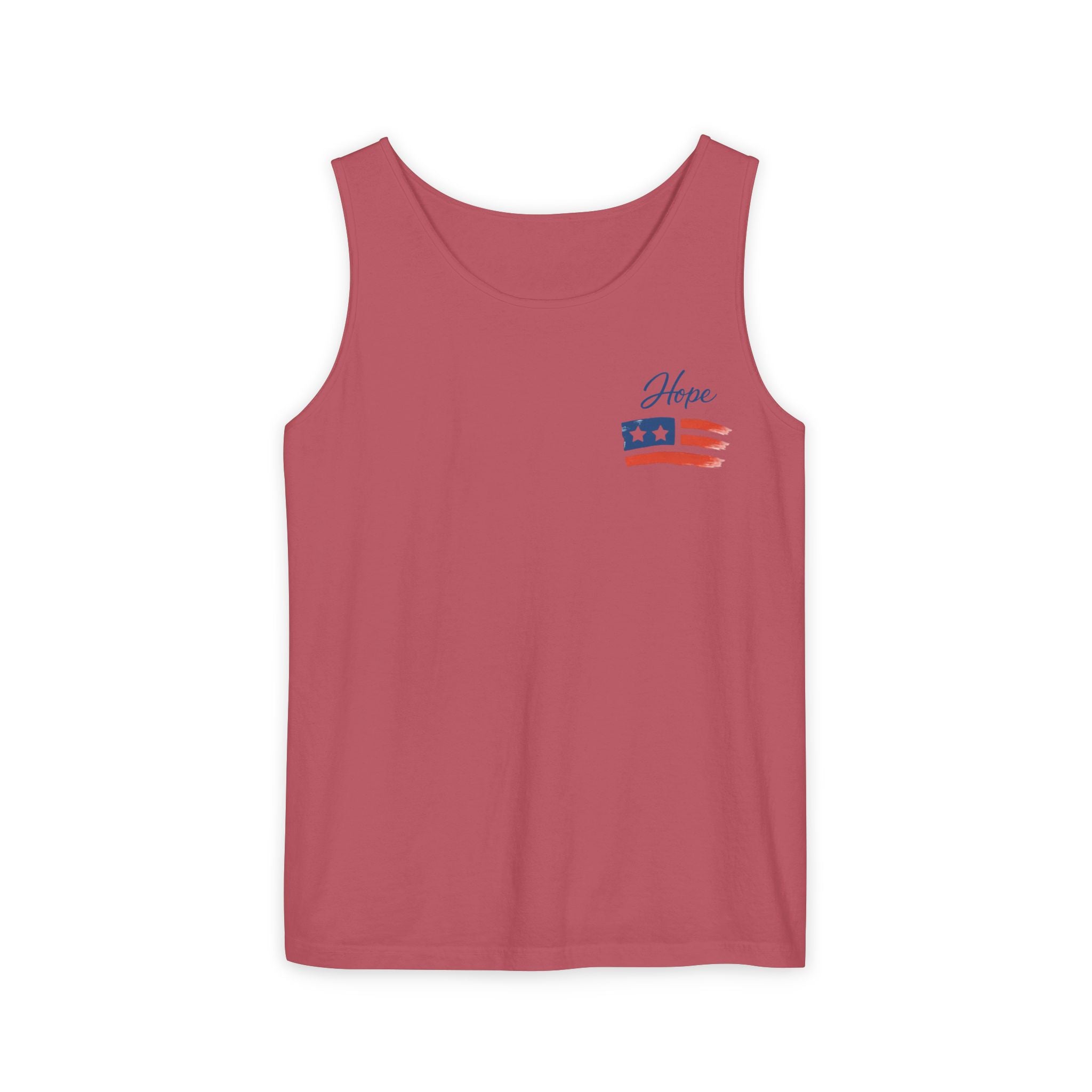 American Flag Brushstroke Tank Top | Hope Patriotic