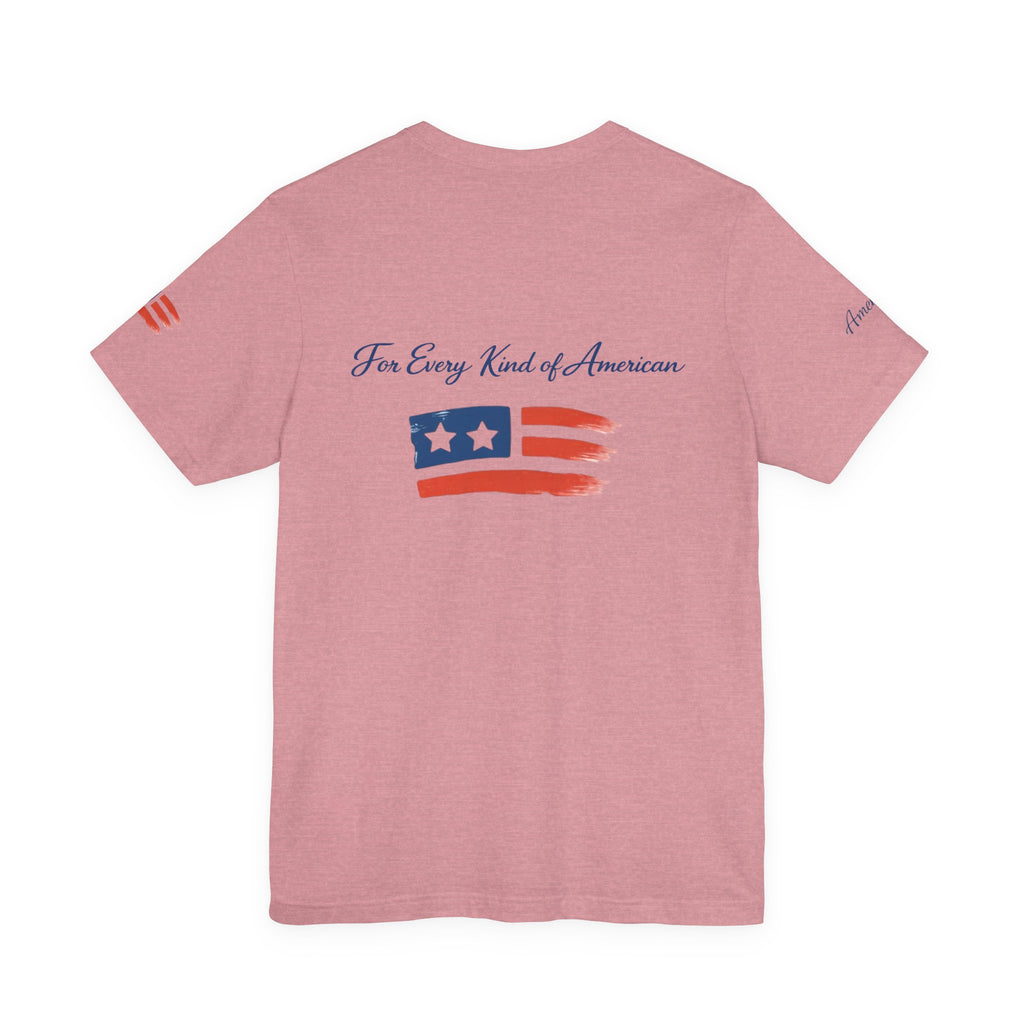 Hope Script Flag tee | American flag brushstroke design