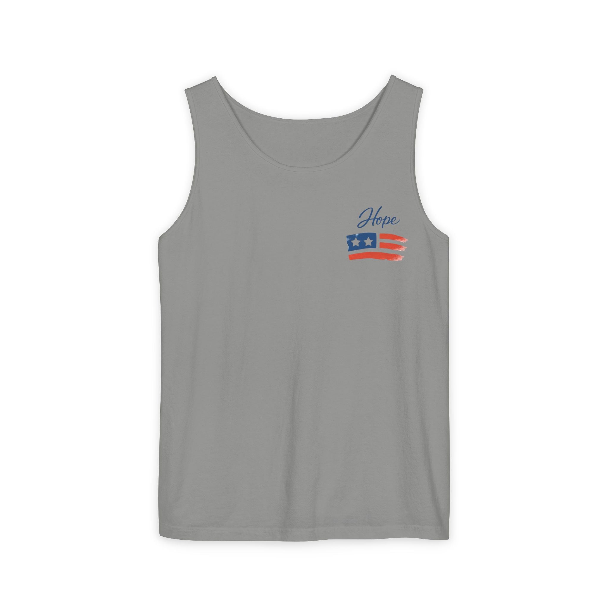 American Flag Brushstroke Tank Top | Hope Patriotic