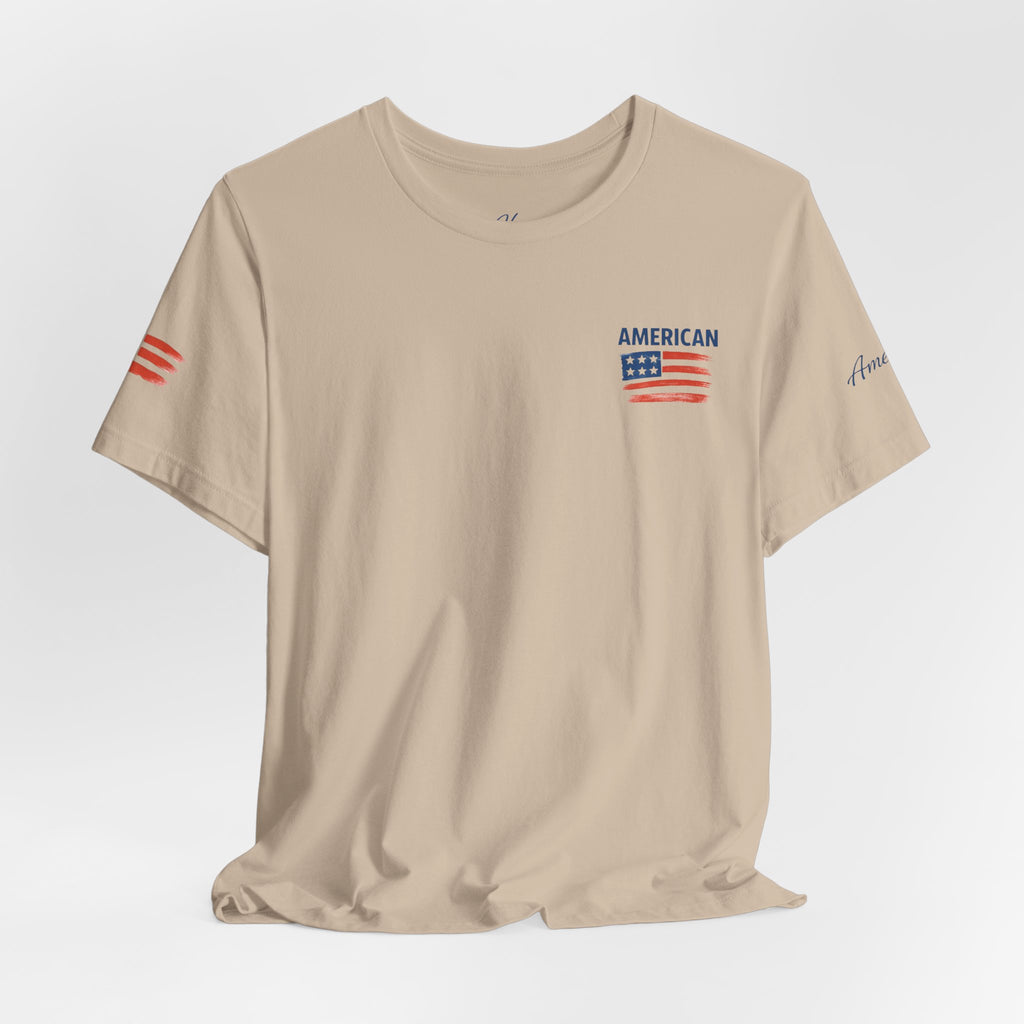 Hope Apparel American Patriotic Tee - Unisex Jersey Short Sleeve Tee