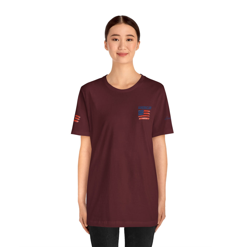 Hope Apparel American Patriotic Tee - Unisex Jersey Short Sleeve Tee