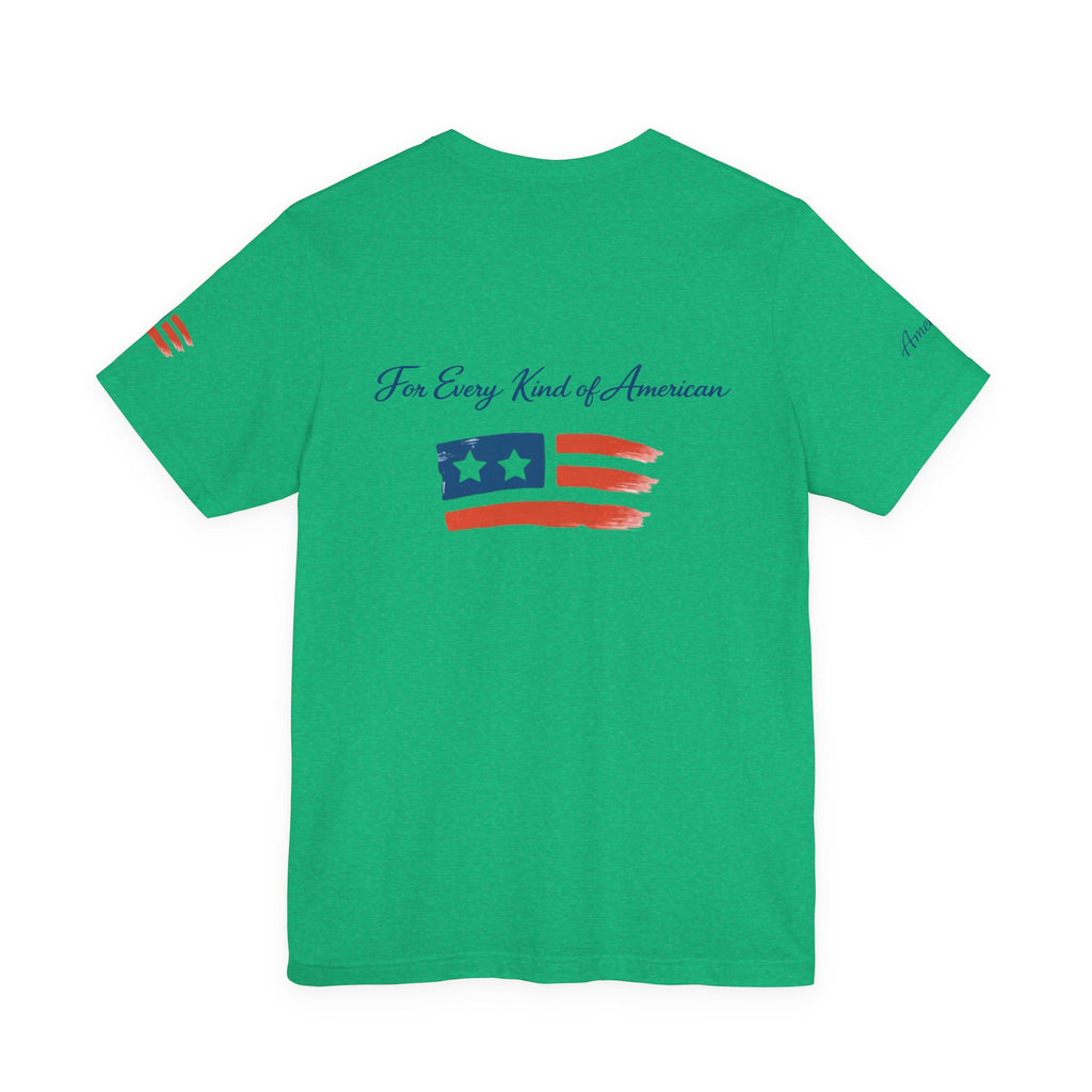 Hope Script Flag tee | American flag brushstroke design