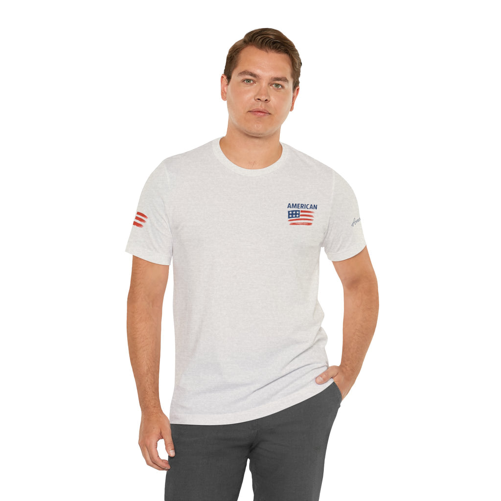 Hope Apparel American Patriotic Tee - Unisex Jersey Short Sleeve Tee