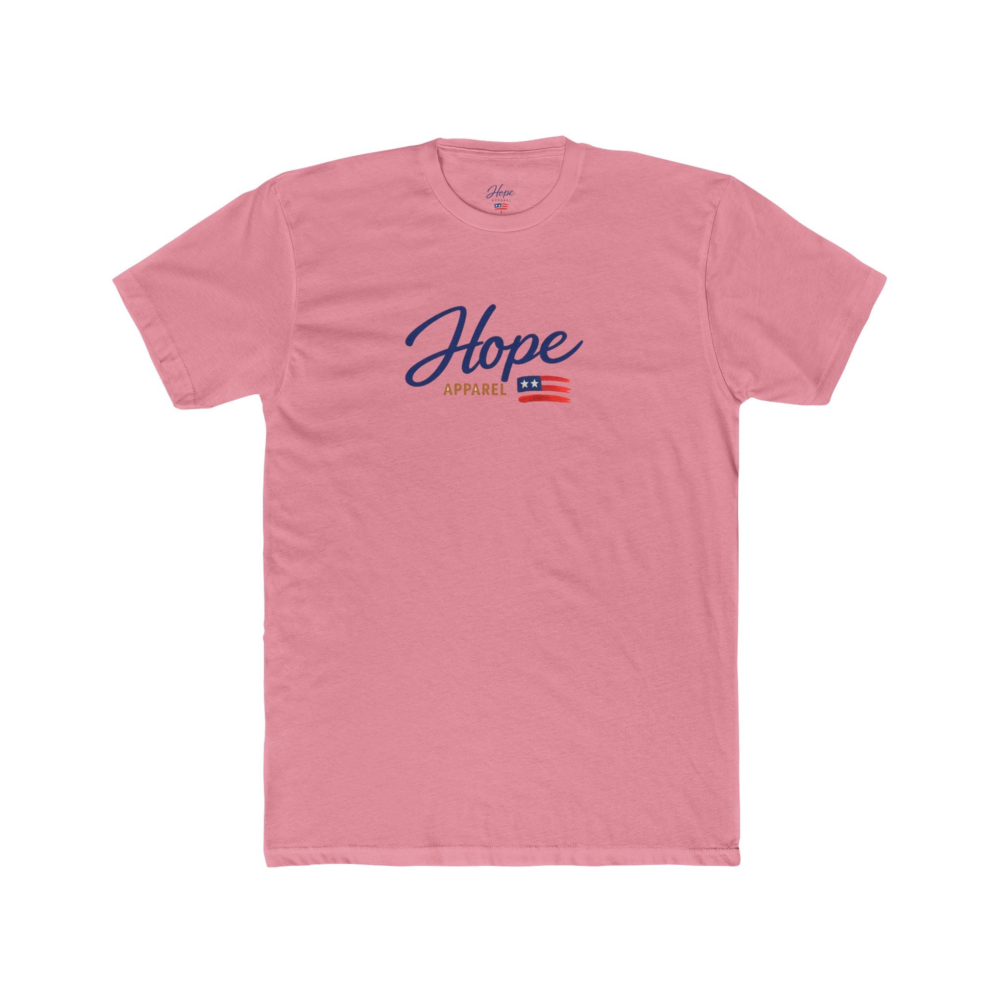 Hope Script with Flag graphic T-Shirt | Patriotic Americana Tee
