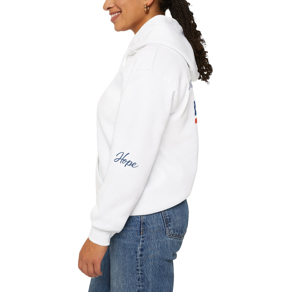 Hope Apparel Patriotic Hoodie — "For Every Kind of American" Flag Design