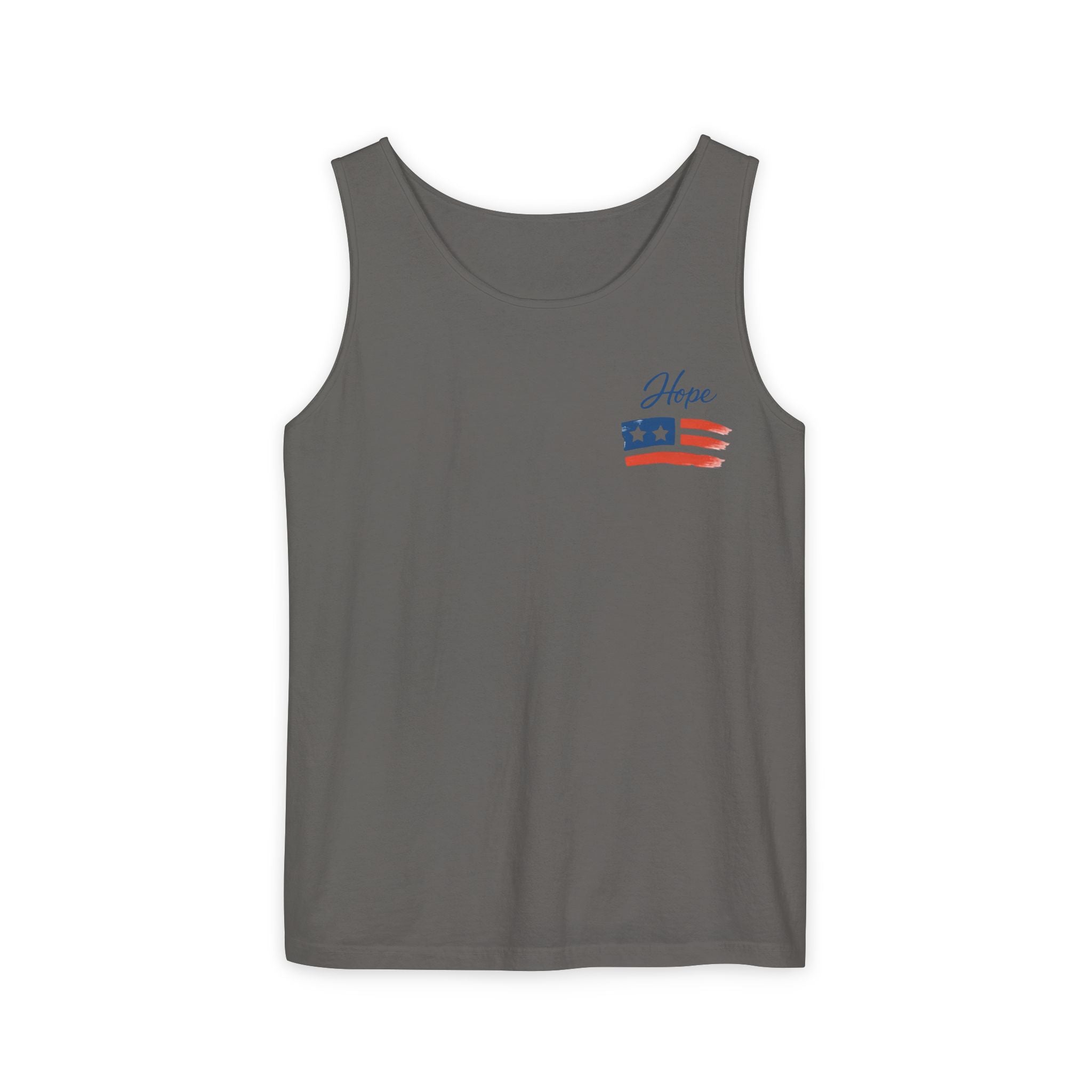 American Flag Brushstroke Tank Top | Hope Patriotic