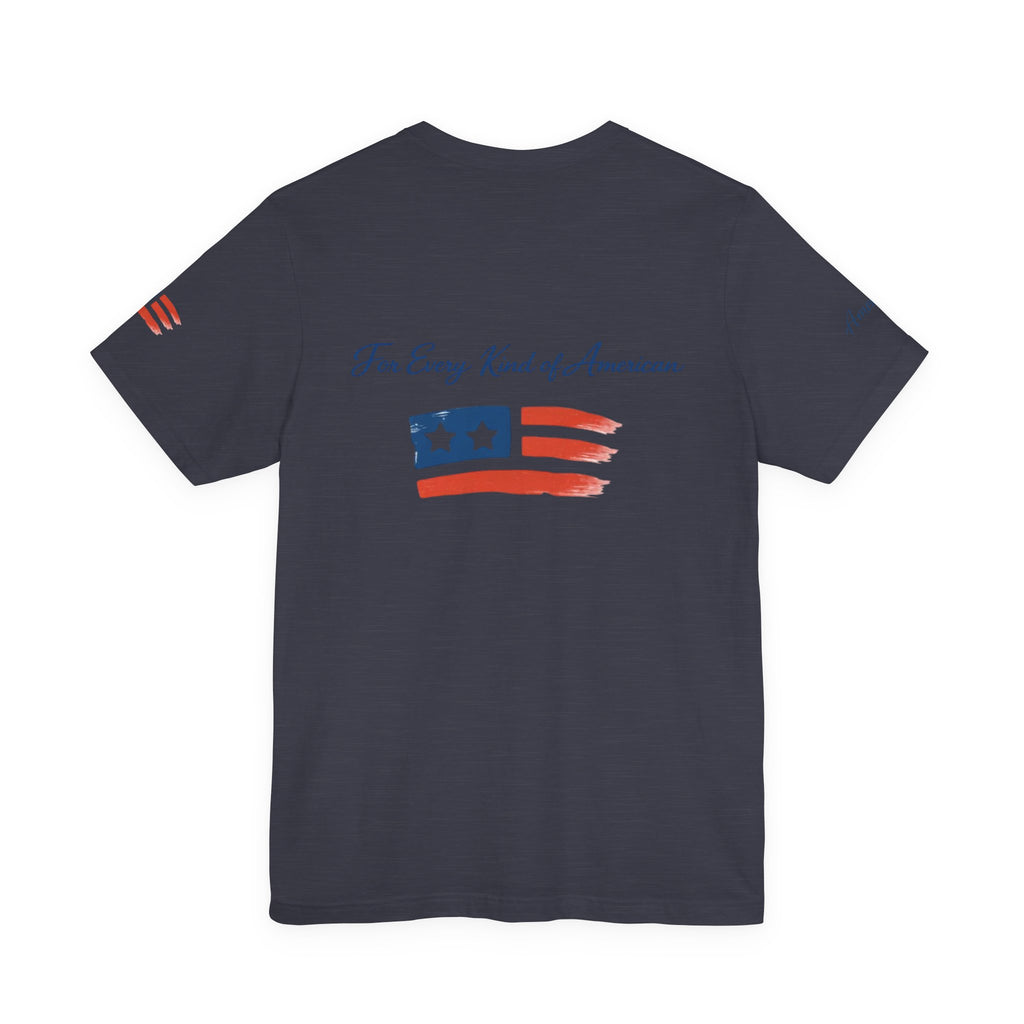 Hope Script Flag tee | American flag brushstroke design