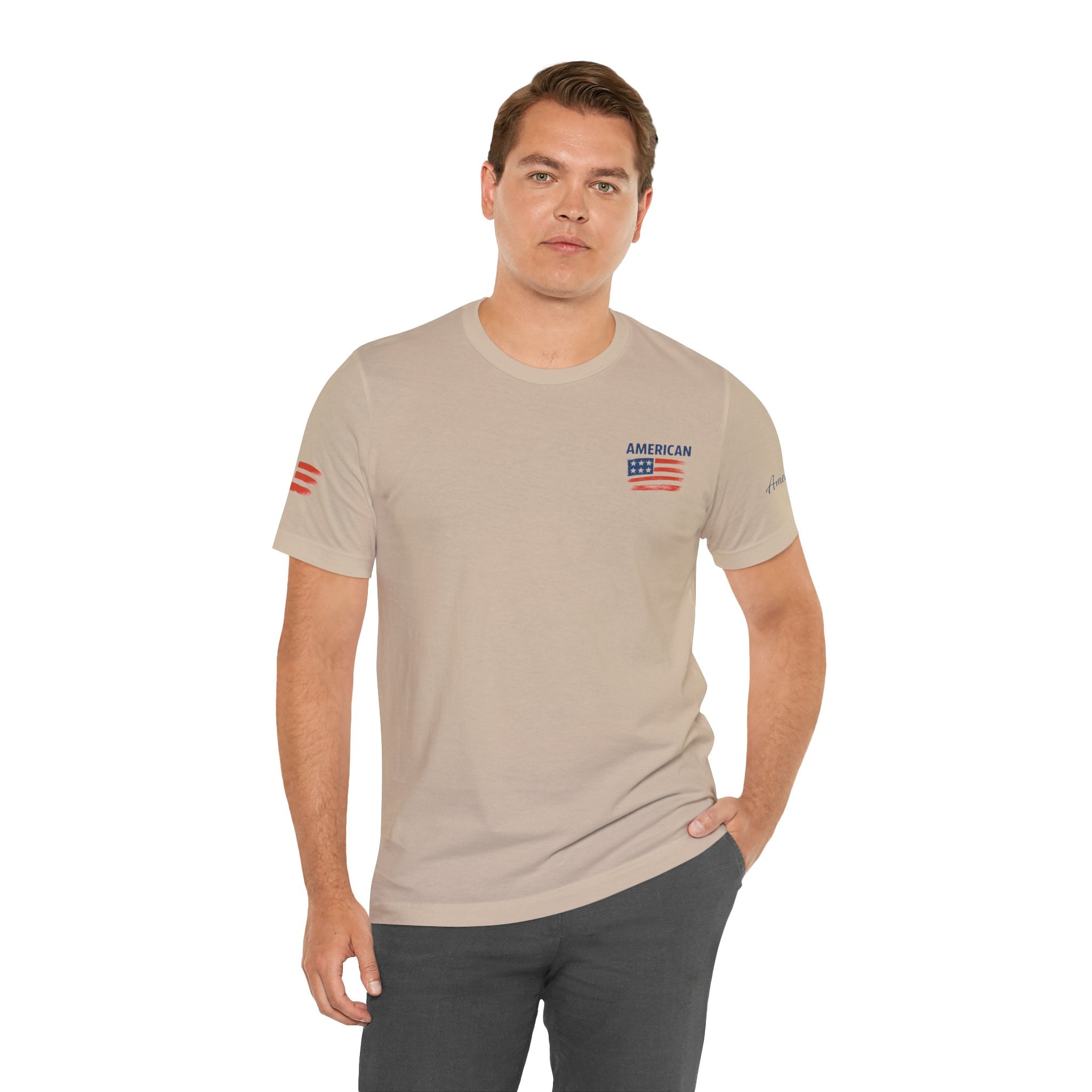 Hope Apparel American Patriotic Tee - Unisex Jersey Short Sleeve Tee