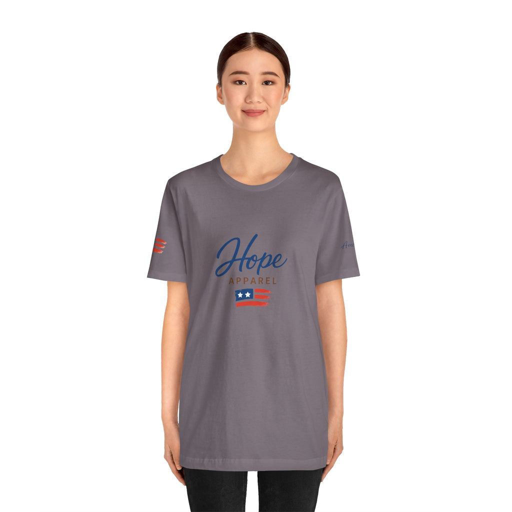 Hope Apparel Front Only Logo - Jersey Short Sleeve Tee