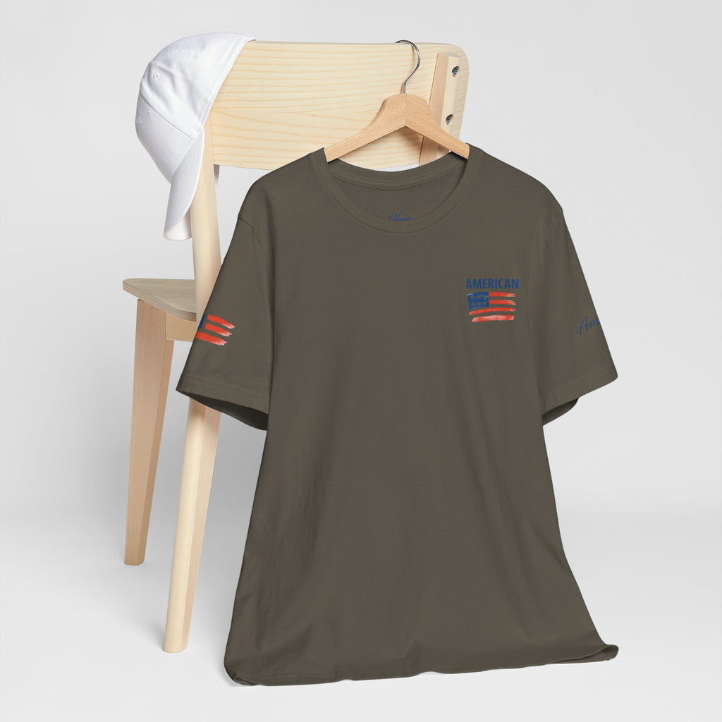 Hope Apparel American Patriotic Tee - Unisex Jersey Short Sleeve Tee