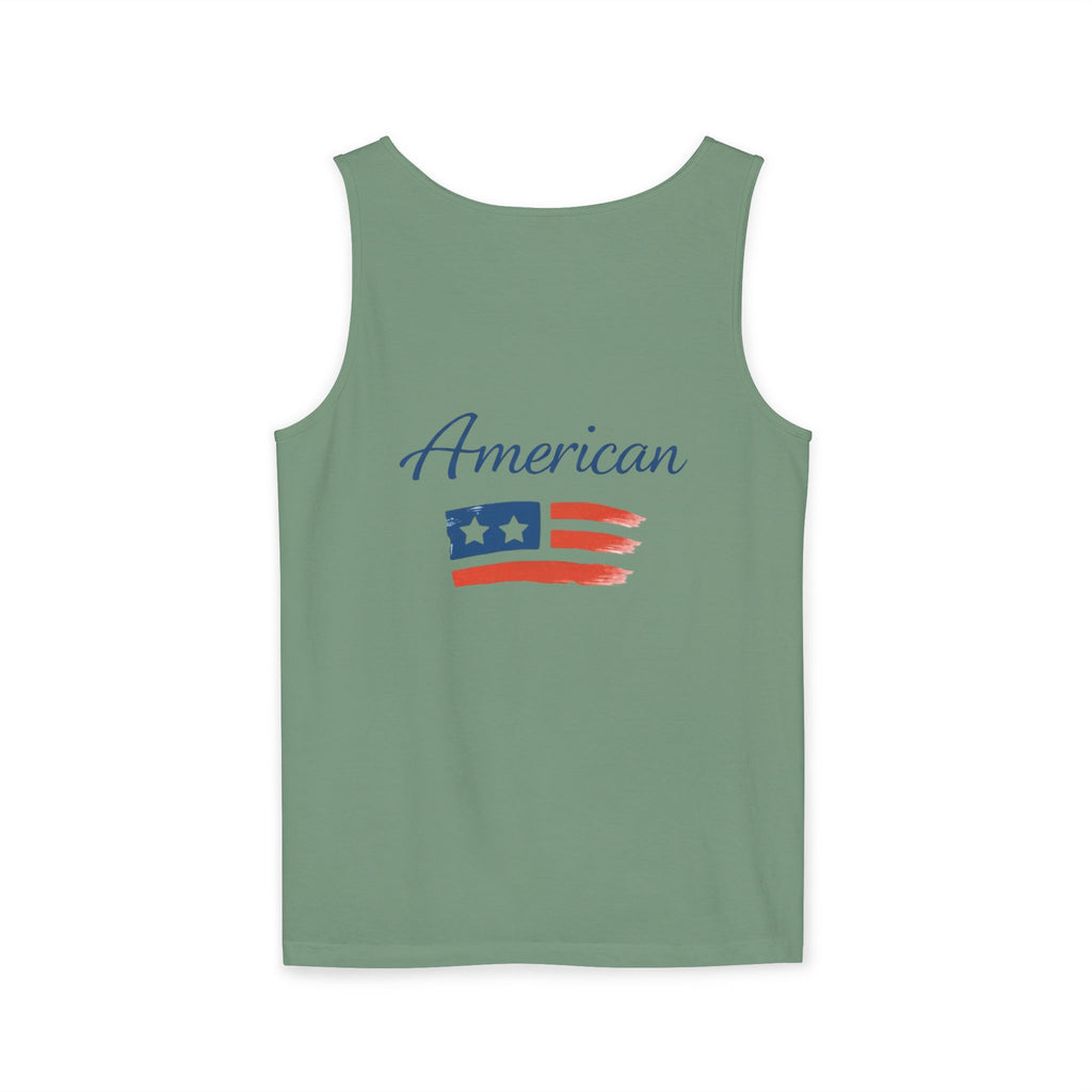 American Flag Brushstroke Tank Top | Hope Patriotic