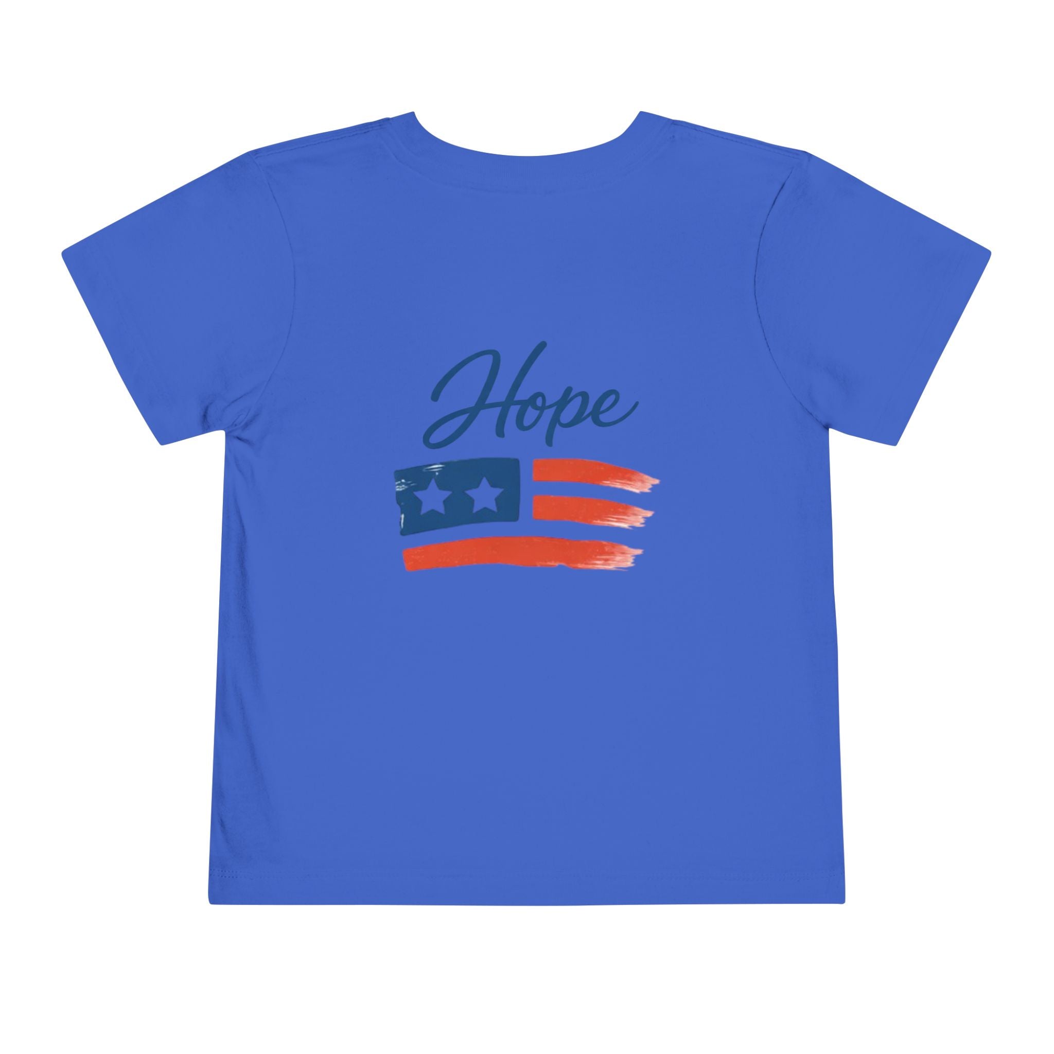 Hope Apparel Flag Graphic Toddler Tee | Patriotic Stars Stripes