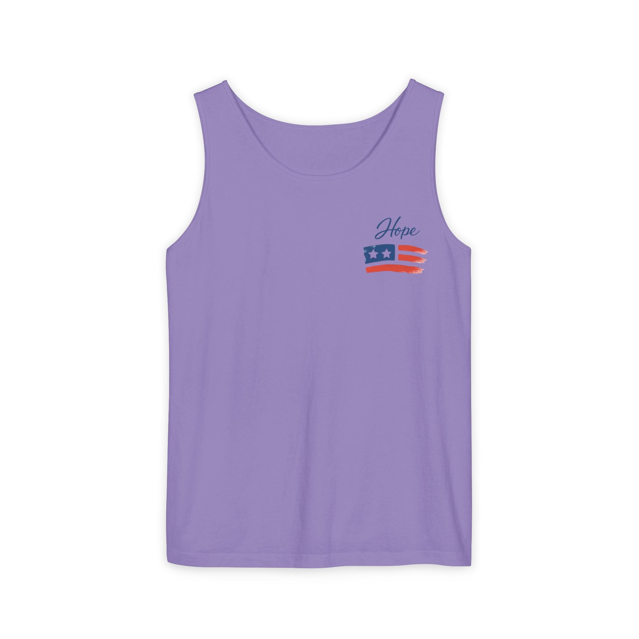 American Flag Brushstroke Tank Top | Hope Patriotic