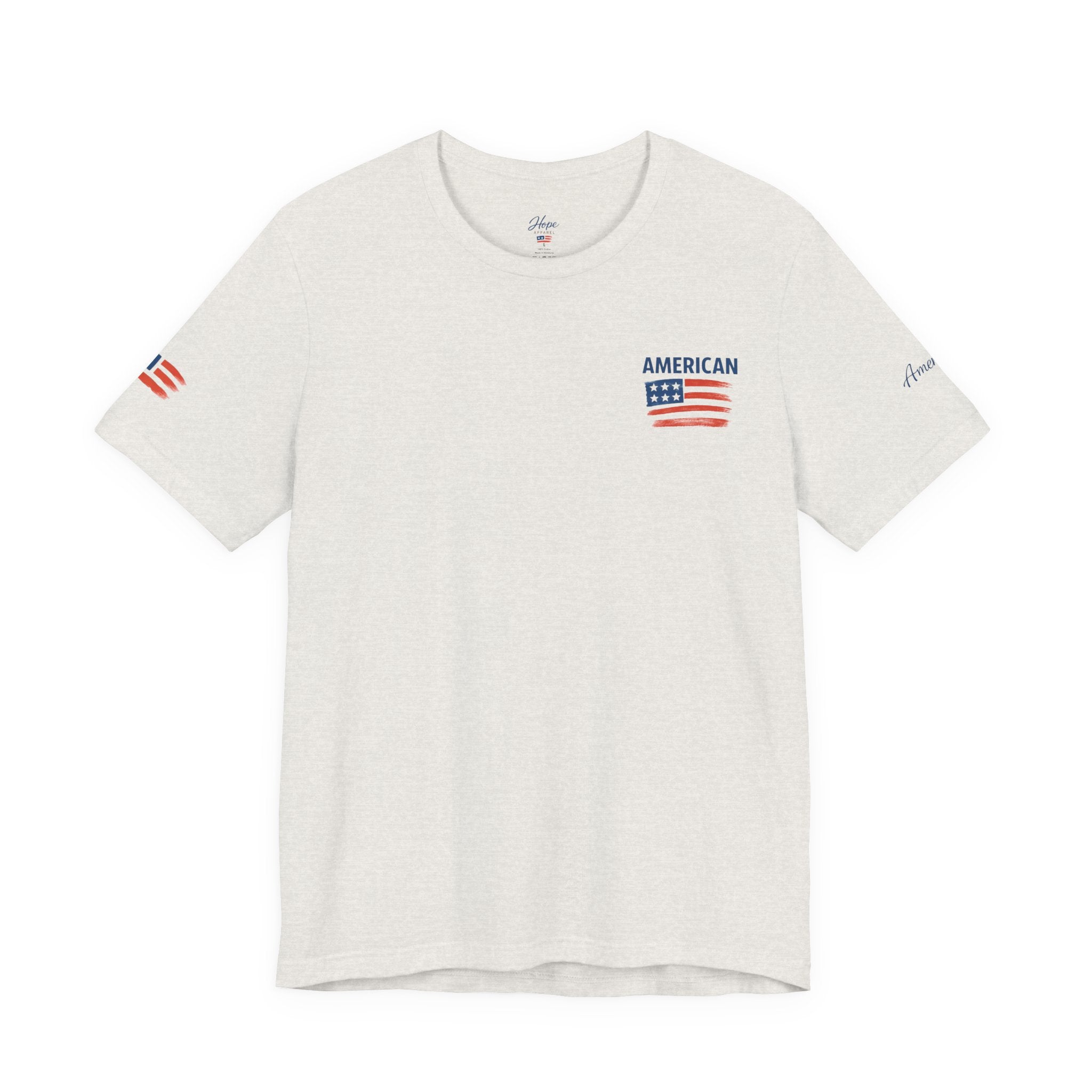 Hope Apparel American Patriotic Tee - Unisex Jersey Short Sleeve Tee