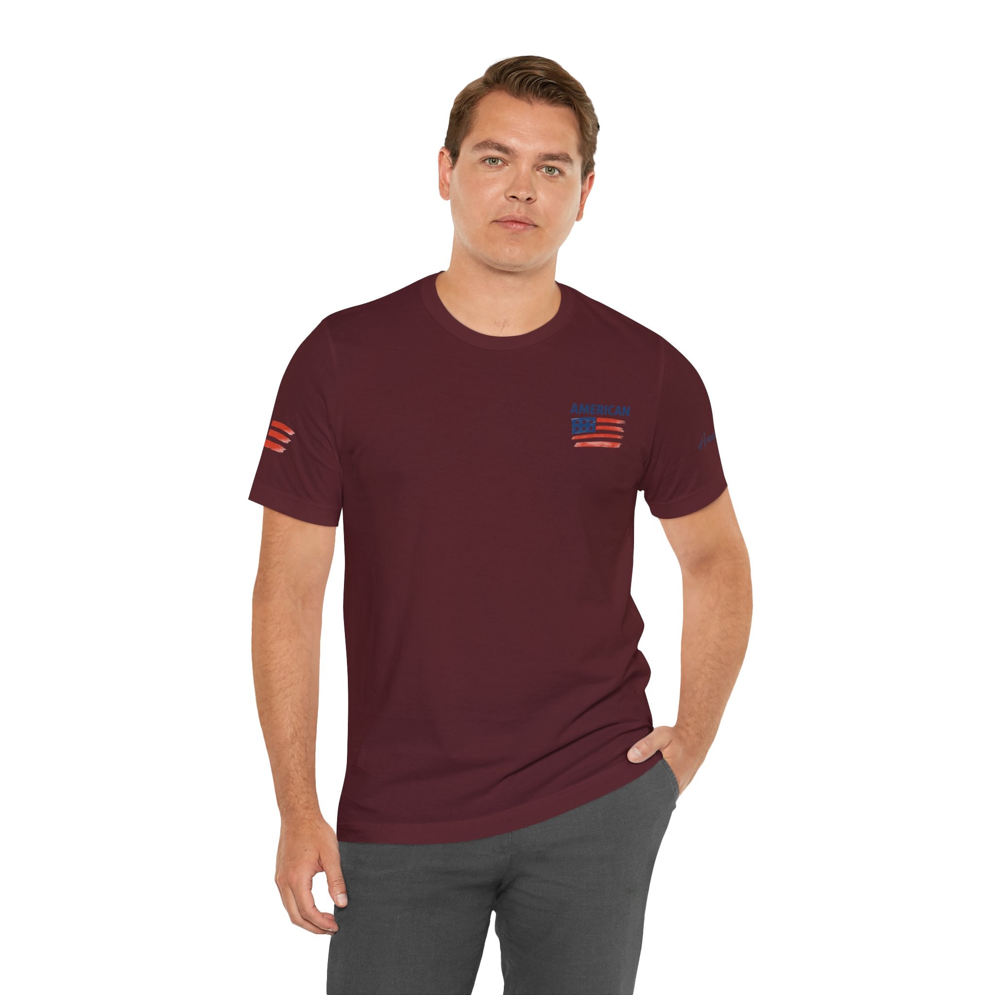 Hope Apparel American Patriotic Tee - Unisex Jersey Short Sleeve Tee