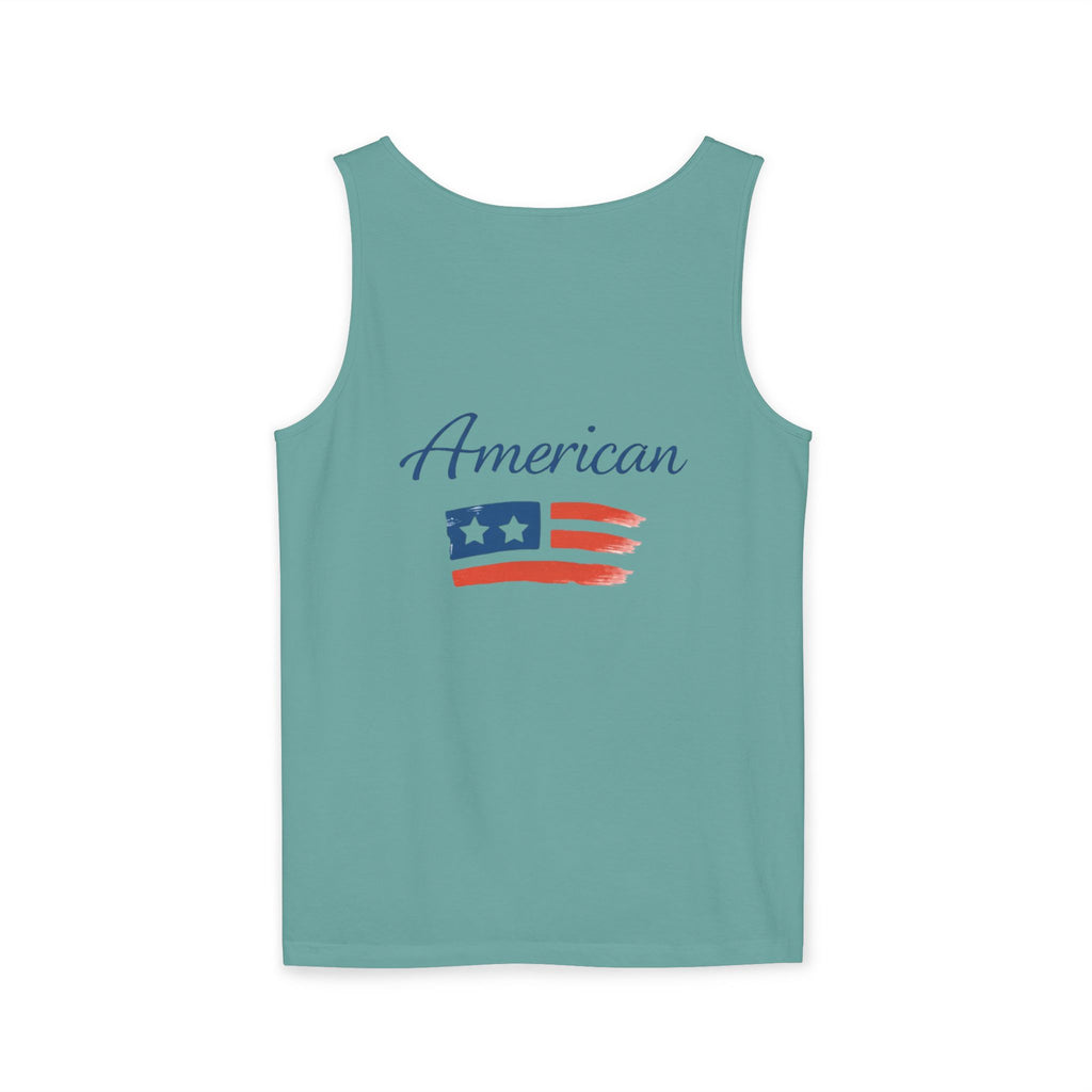 American Flag Brushstroke Tank Top | Hope Patriotic