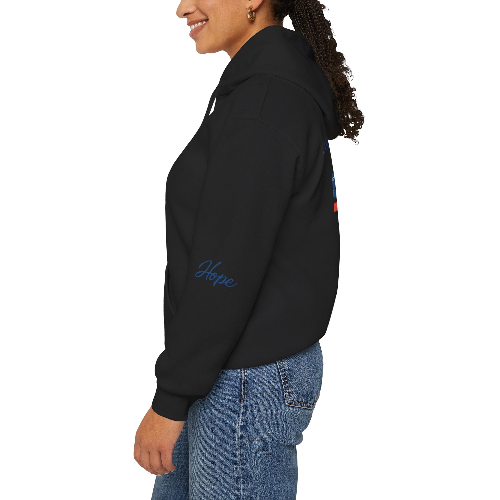Hope Apparel Patriotic Hoodie — "For Every Kind of American" Flag Design