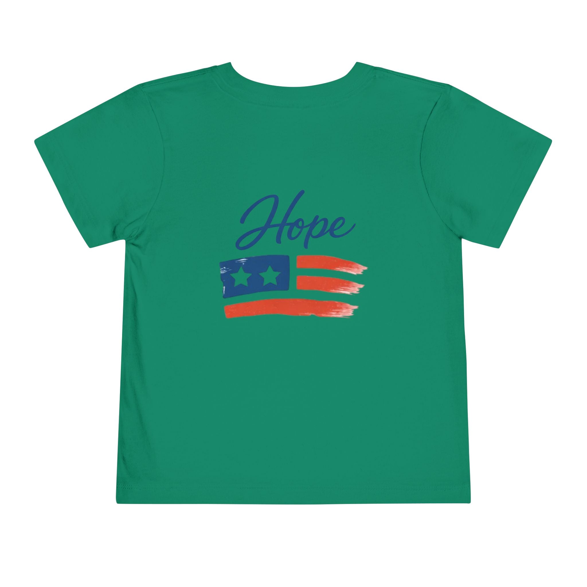 Hope Apparel Flag Graphic Toddler Tee | Patriotic Stars Stripes