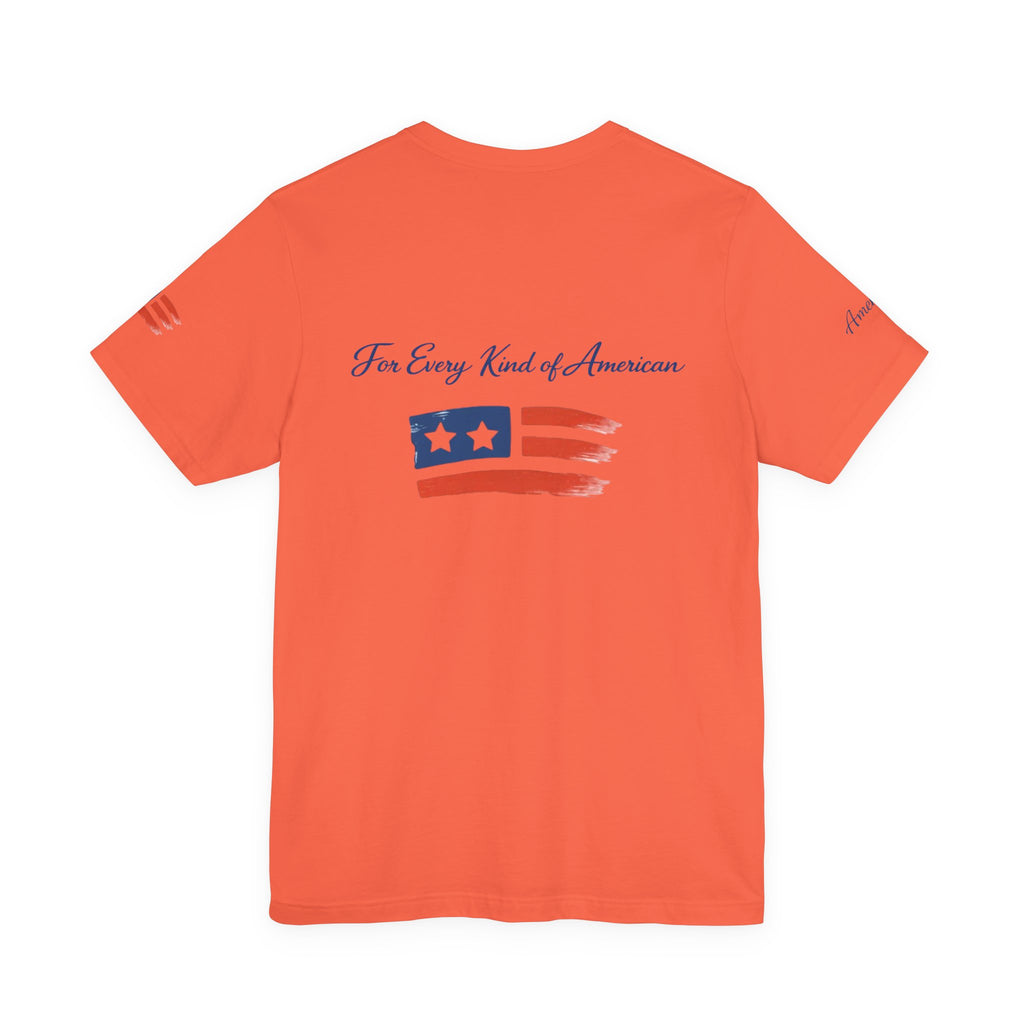 Hope Script Flag tee | American flag brushstroke design