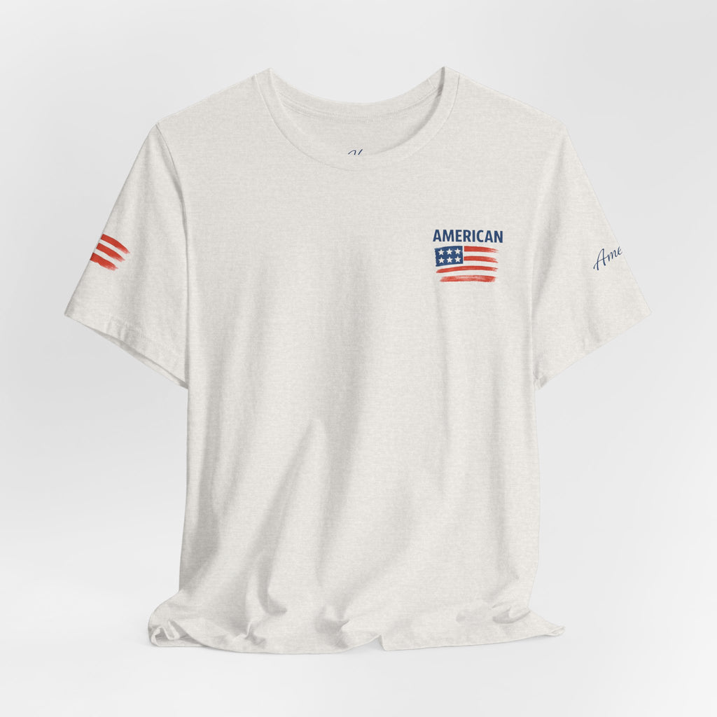 Hope Apparel American Patriotic Tee - Unisex Jersey Short Sleeve Tee