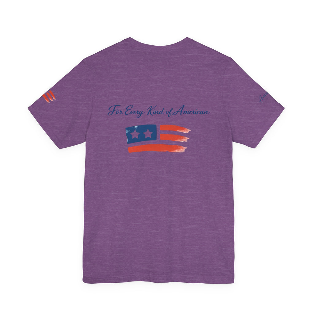 Hope Script Flag tee | American flag brushstroke design