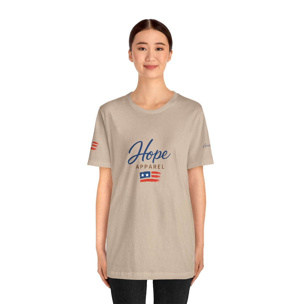 Hope Apparel Front Only Logo - Jersey Short Sleeve Tee